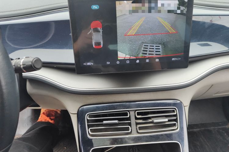 Used BYD Qin PLUS 2021 DM-i 55KM Flagship Model Audio And AC Panel