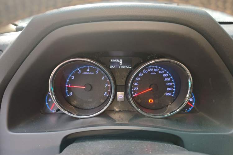 Used Toyota Reiz 2012 2.5V Fengdu Elite Stylish Edition Odometer Close Up