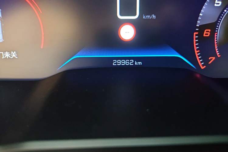 Used Peugeot 508 2022 508L 400THP PureTech Driving Control Edition Odometer Close Up