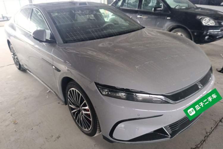 Used BYD Han 2025 EV Intelligent Driving Edition 701KM LiDAR Flagship Model Front Right 45 Deg