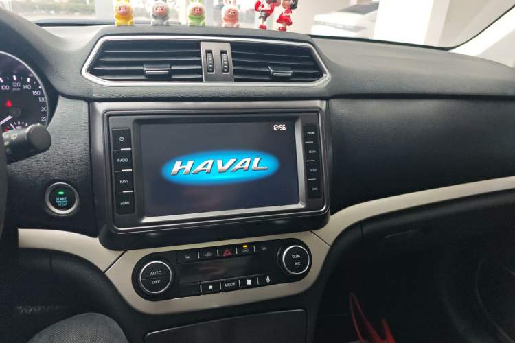 Used Haval H6 Coupe 2018 Blue Label 1.5T Automatic Two-Wheel Drive Ultra-Luxury Model Audio And AC Panel