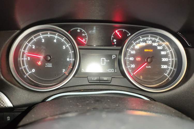 Used Peugeot 408 2019 360THP Automatic Luxury Edition China VI Standard Instrument Cluster