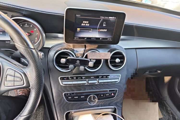 Used Mercedes-Benz C-Class 2018 C 200 L Sport Edition Audio And AC Panel