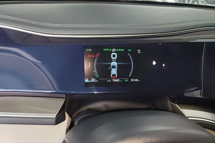 Used BYD Qin PLUS 2021 EV 500KM Luxury Model Instrument Cluster