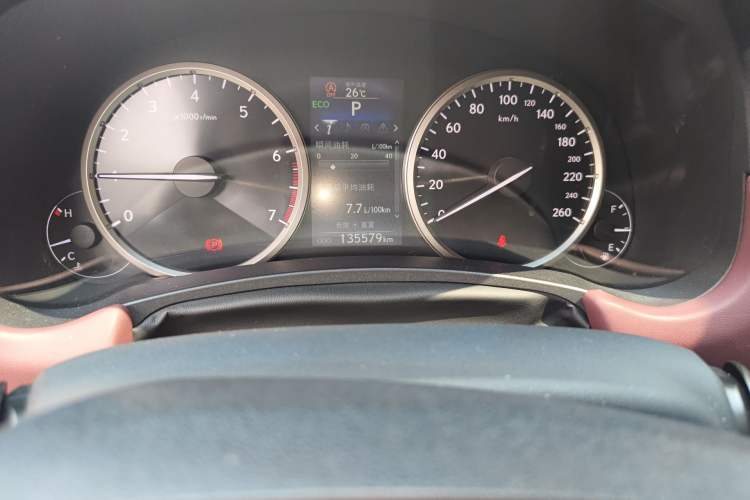 Used Lexus NX 2015 200 Front-Wheel Drive X-Trail SE Edition Odometer Close Up