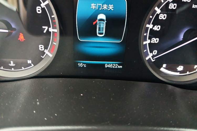 Used CHANGAN Ruicheng CC 2020 1.5T Manual Xuanrui Model Odometer Close Up