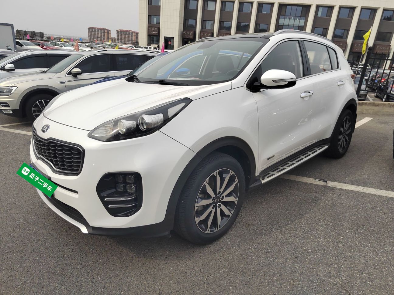 Parte inferior delantera