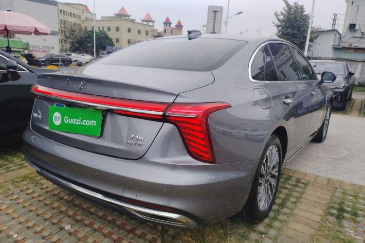 Used Hongqi H5 2023 2.0T Automatic Smart Connect Flagship Edition Rear Right 45 Deg