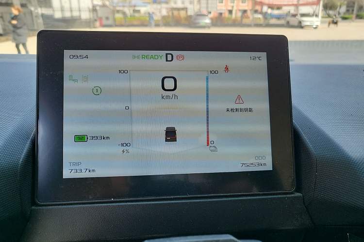 Used Farizon Super VAN 2024 Zhifu Edition Mid-Drive Mid-Roof 83 kWh Instrument Cluster