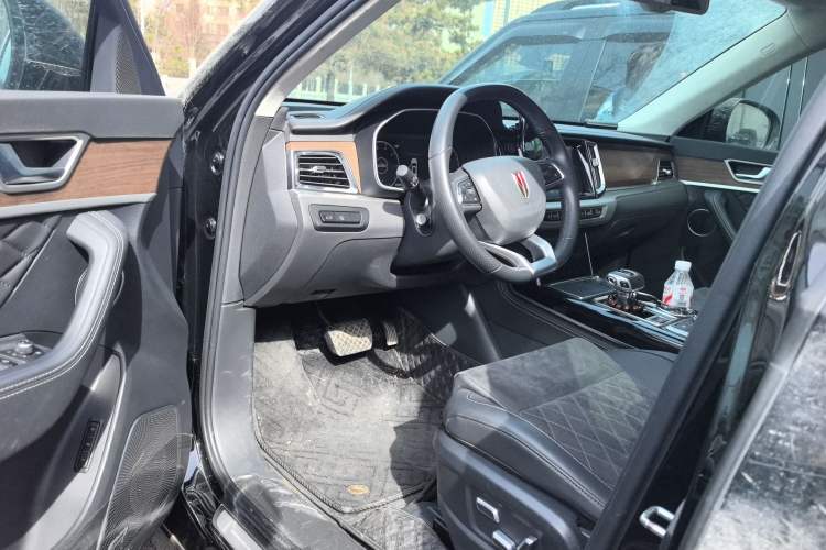 Used Hongqi HS7 2022 3.0T Automatic All-Wheel Drive ZhiLian Flagship Edition Five Seats Driver Seat