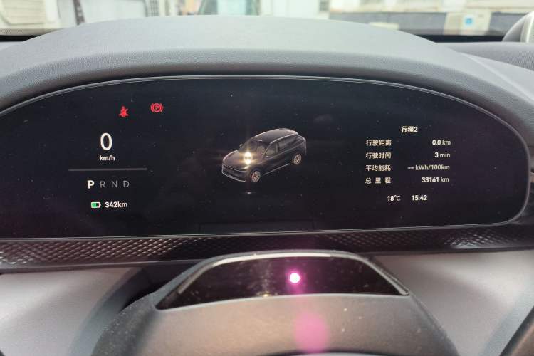 Used Zeekr 7X 2025 75 kWh Rear-Wheel Drive Intelligent Driving Version Instrument Cluster