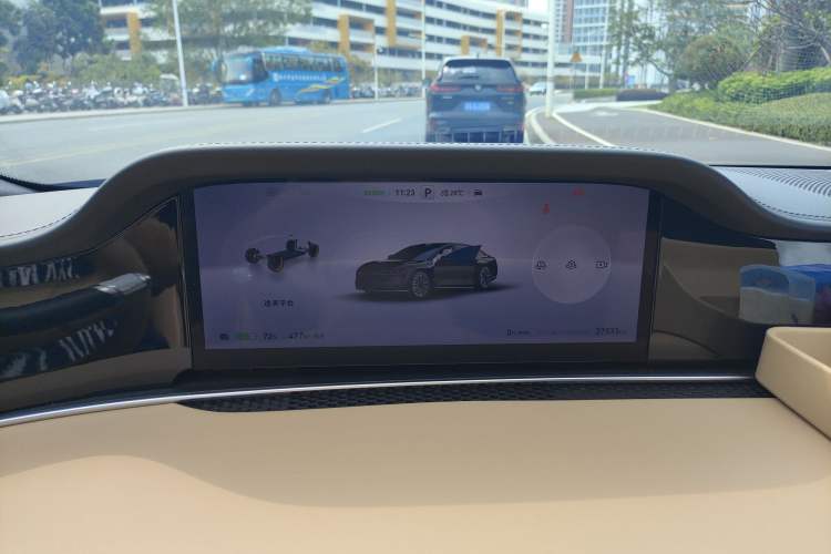 Used Hima Stelato S9 2024 All-Electric Max Rear-Drive Long-Range Version Instrument Cluster