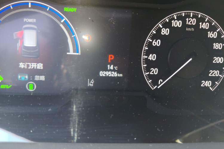 Used Honda Elysion 2024 2.0L eHEV Luxury Edition Odometer Close Up