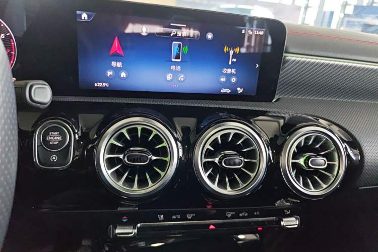 Used Mercedes-Benz A-Class 2023 A 200 L Fashion Model Audio And AC Panel