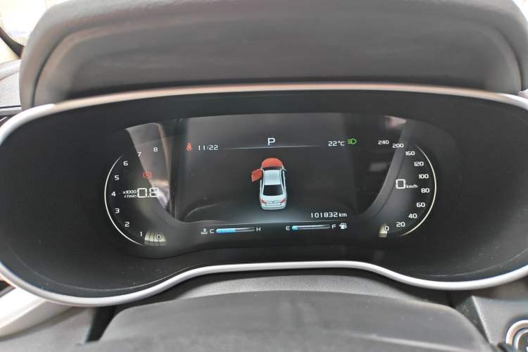 Used Geely Auto Emgrand 2018 1.5L CVT Upward Connect Edition Instrument Cluster