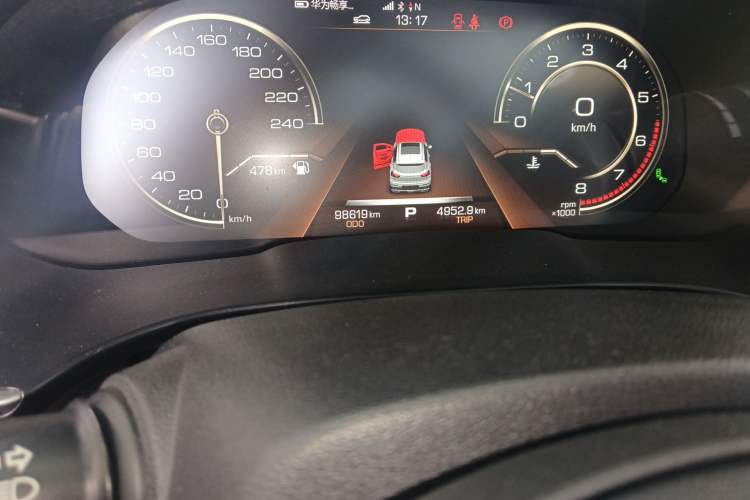 Used Haval H6 2020 1.5 GDIT Automatic Platinum Luxury Edition Odometer Close Up