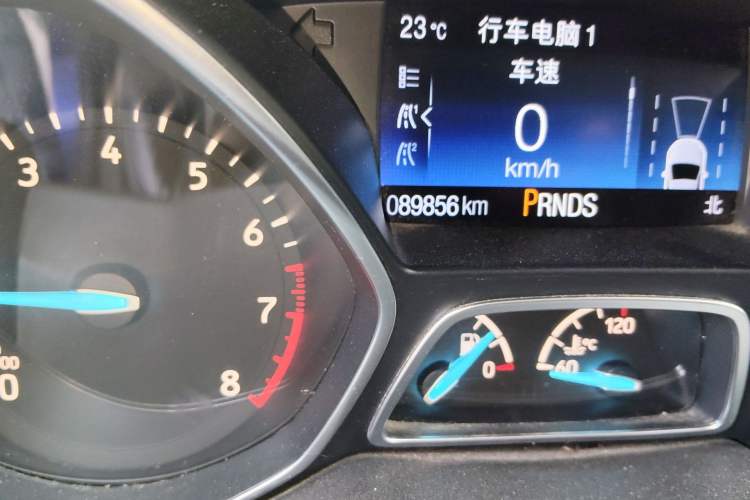 Used Ford Kuga 2017 EcoBoost 180 Four-Wheel Drive Titanium Edition Odometer Close Up