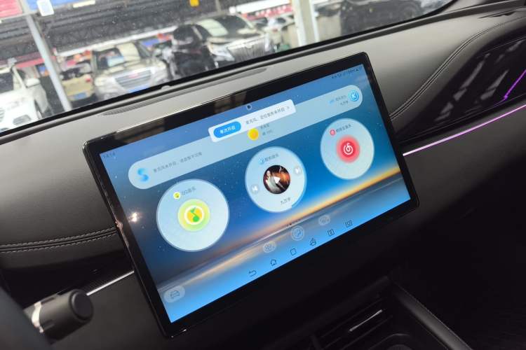 Used BYD Seal 06 New Energy 2024 DM-i 120KM Prestige Model Audio And AC Panel