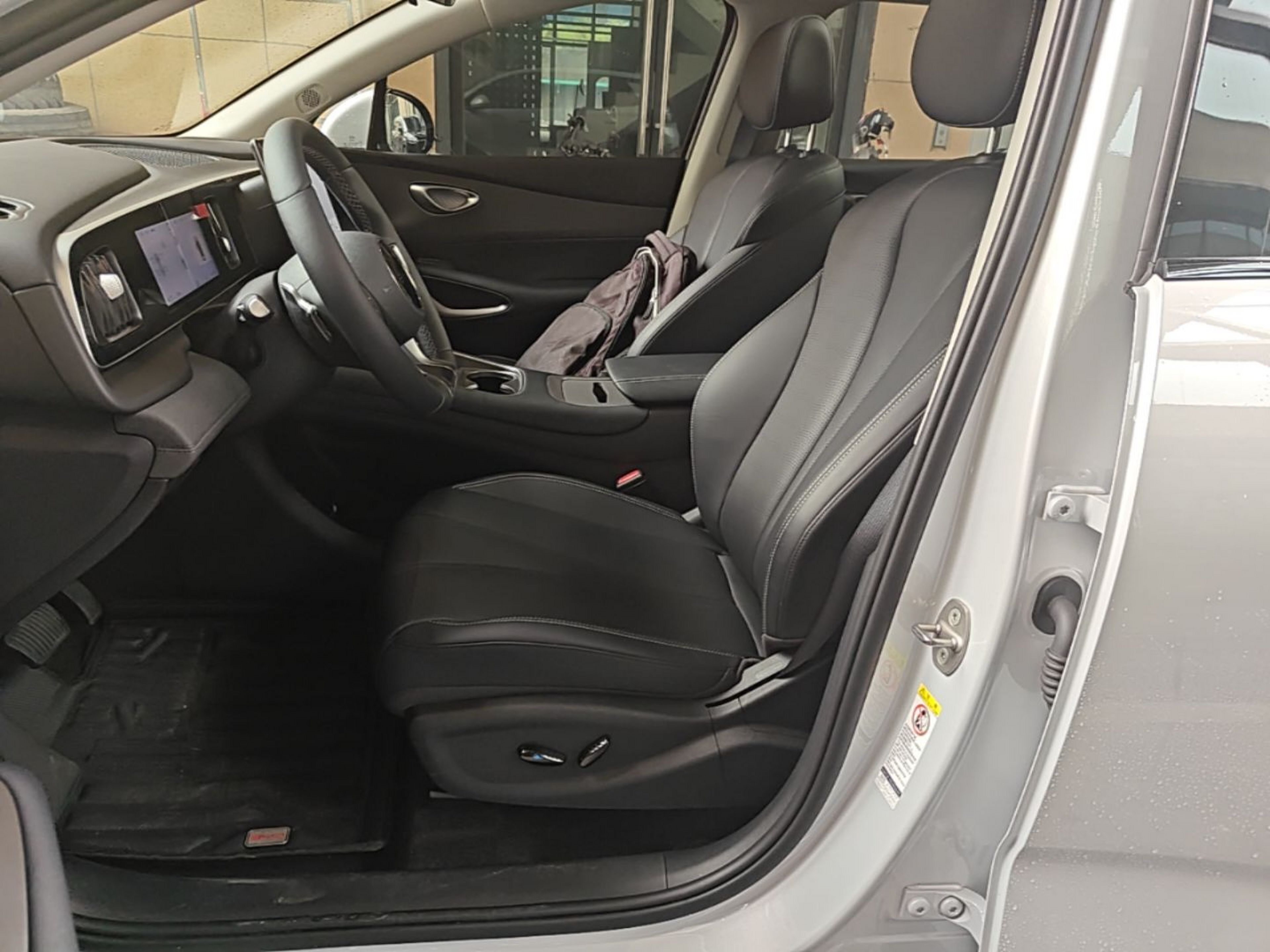 Vordere Reihe im Auto