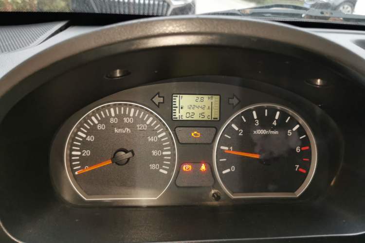 Used BAIC Weiwang 205 2013 1.0L Joy version Odometer Close Up