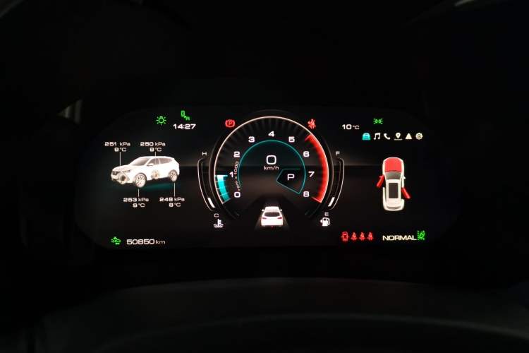 Used Wey VV6 2021 2.0T Two-Wheel Drive Smart Plus Instrument Cluster