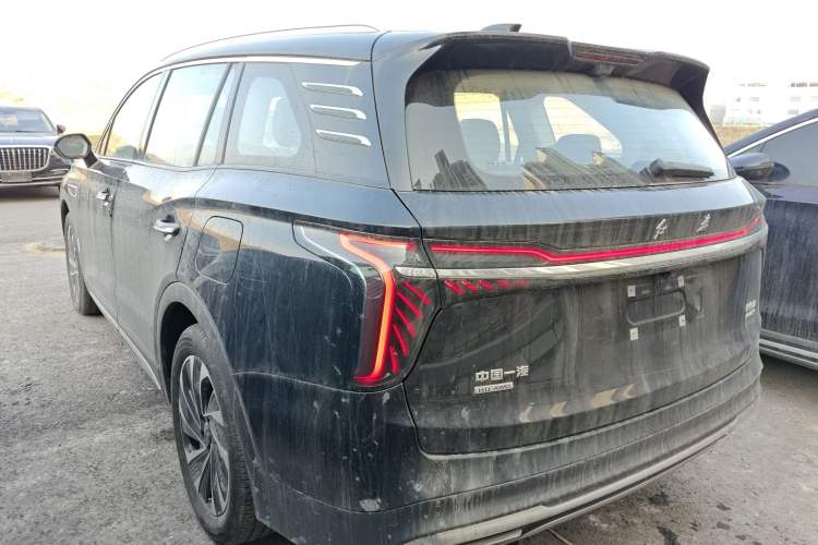 Used Hongqi HS7 PHEV 2024 2.0T PHEV Four-Wheel Drive Flagship Edition 6 Seats Rear Left 45 Deg