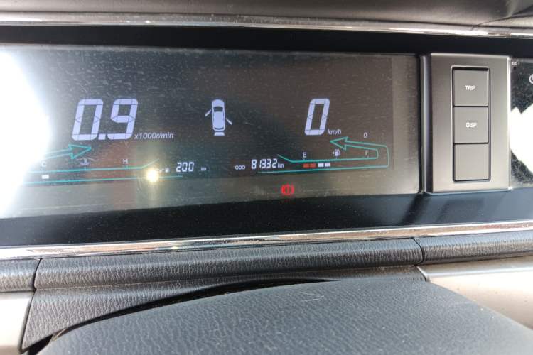 Used CHANGAN KAICHENG Oushang A600 2017 1.5L Manual Standard Edition Odometer Close Up