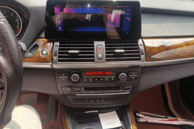 Used BMW X5 2013 xDrive35i Leading Model Audio And AC Panel