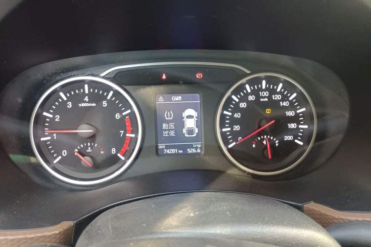 Used Great Wall Wingle 6 2017 2.4L Gasoline Two-Wheel Drive Elite Version 4G69 Instrument Cluster