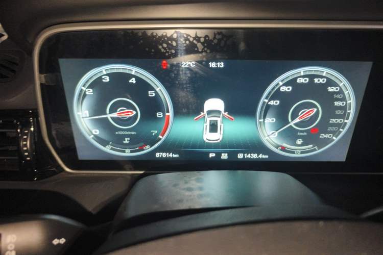 Used Hongqi HS5 2019 2.0T Smart Connect Flagship Edition Instrument Cluster