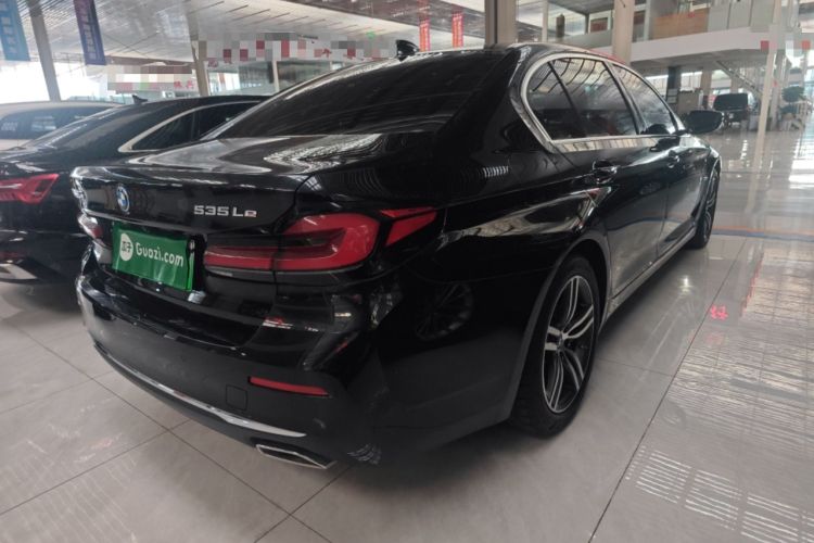 Used BMW 5 Series New Energy 2022 Updated Version 535Le Luxury Package Rear Right 45 Deg