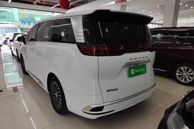 Used Denza D9 2022 DM-i 1040 Prestige Model Rear Left 45 Deg