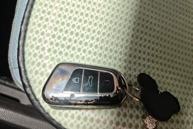 Used Chery QQ Little Ant 2022 Revised Version Sweet Pink Edition Half-Sugar Version Lithium Iron Phosphate 30.7 kWh 30 kW 301 km Vehicle Key