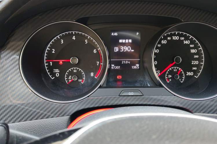 Used Volkswagen Golf Sportsvan 2018 280TSI Automatic Luxury Model Odometer Close Up