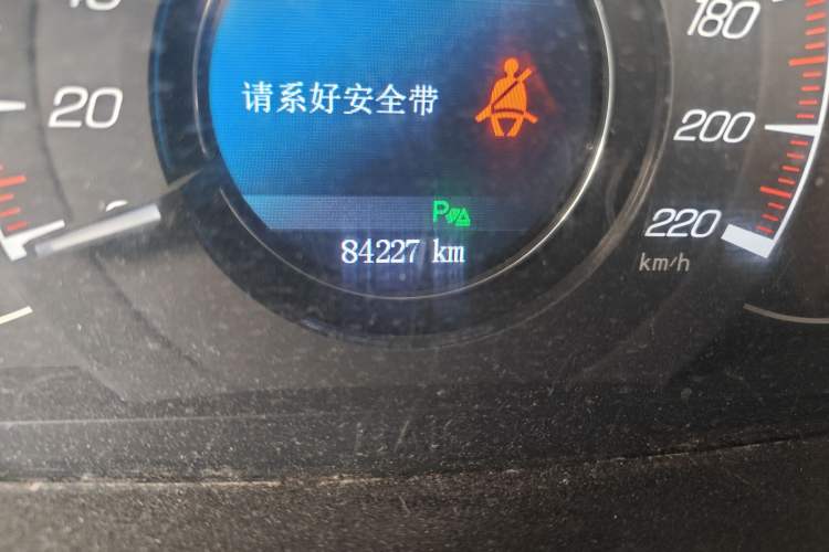 Used HYOSOW S6 2017 1.5T CVT Enjoy Edition Odometer Close Up