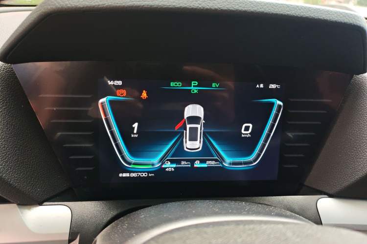 Used BYD Song Pro New Energy 2019 DM 1.5T Four-Wheel Drive Performance Edition Deluxe Model Instrument Cluster