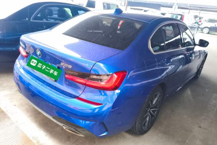 Used BMW 3 Series 2020 325Li M Sport Package Rear Right 45 Deg