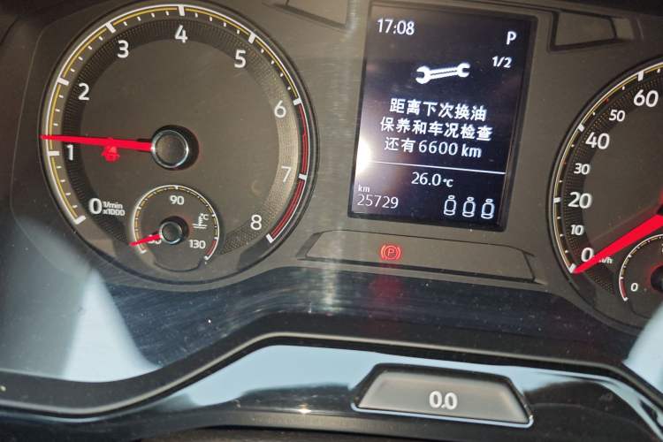 Used Volkswagen Bora 2021 280TSI DSG Elite Smart Connectivity Version Odometer Close Up