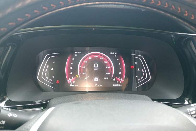 Used CHANGAN OSHAN X7 PLUS 2022 1.5T Blue Whale Edition Automatic Prestige 7-Seater Instrument Cluster
