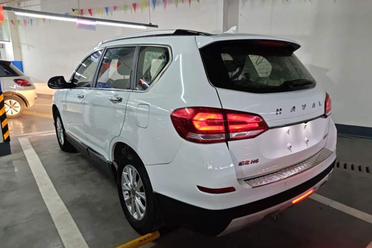 Used Haval H6 2018 Sport Edition 1.5T Automatic Two-Wheel Drive Elite Model China V Standard Rear Left 45 Deg