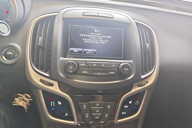 Used Buick LaCrosse 2013 2.4L SIDI Elite Comfort Version Audio And AC Panel
