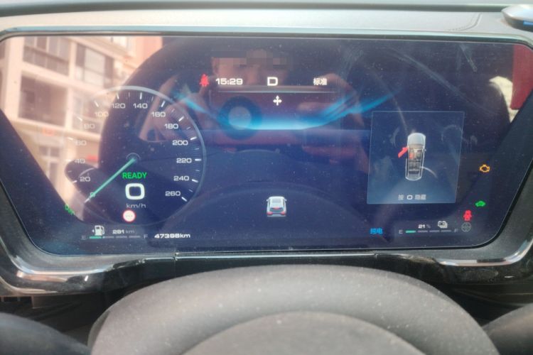 Used Haval Fierce Dragon Max 2023 1.5L Hi4 105 Four-Wheel Drive Navigation Edition Instrument Cluster