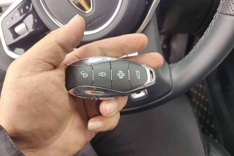 Used Hongqi HS7 PHEV 2024 2.0T PHEV Four-Wheel Drive Flagship Edition 7 Seats Vehicle Key