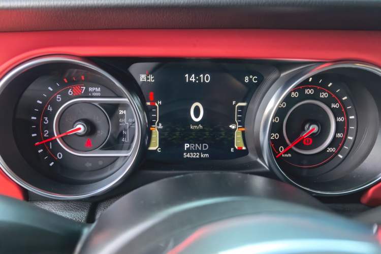 Used Jeep Wrangler 2019 2.0T Rubicon Four-Door Version China VI Emission Standard