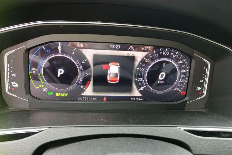 Used Volkswagen Magotan GTE Plug-in Hybrid 2022 GTE Luxury Model Instrument Cluster
