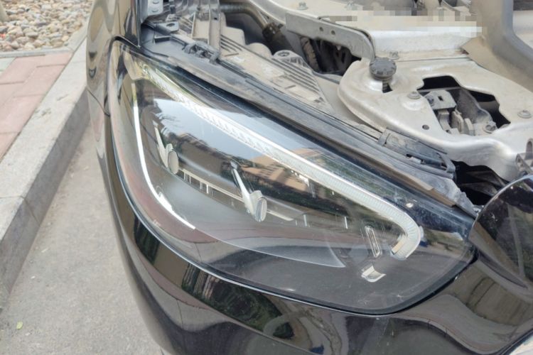 Used Mercedes-Benz E-Class New Energy 2022 Second Facelift E 350 e L Plug-in Hybrid Sedan Right Front Headlight