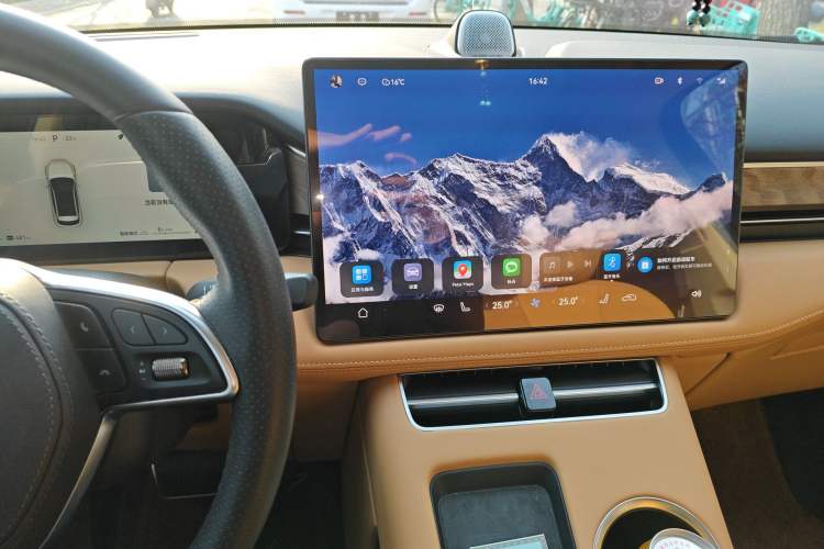 Used Hima AITO M5 2022 Extended-Range Four-Wheel Drive Ultimate Edition Audio And AC Panel