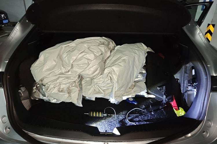 Used Mazda CX-4 2018 2.0L Automatic Two-Wheel Drive Blue Sky Luxury Edition Trunk