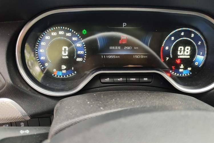 Used Peugeot 408 2020 360THP 10th Anniversary Edition Odometer Close Up