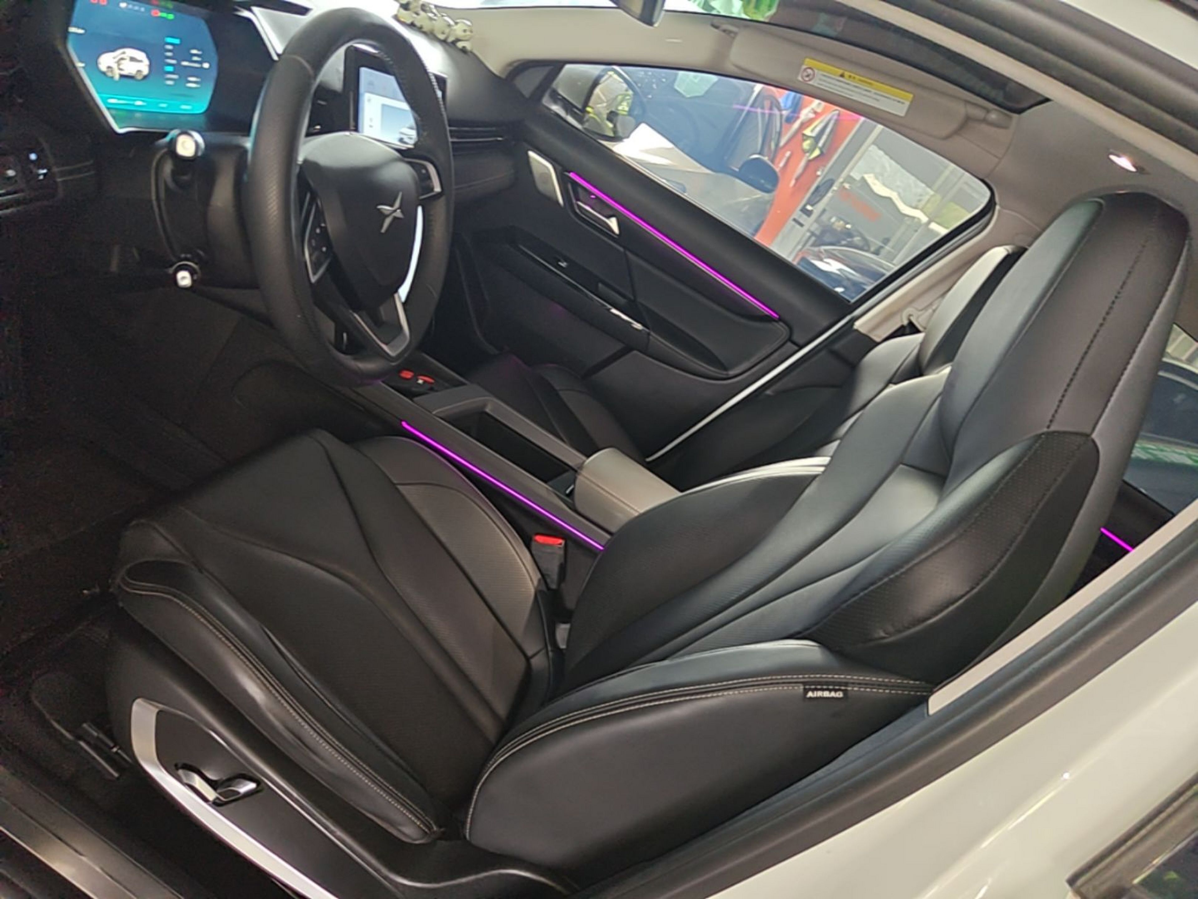 Avant de la voiture